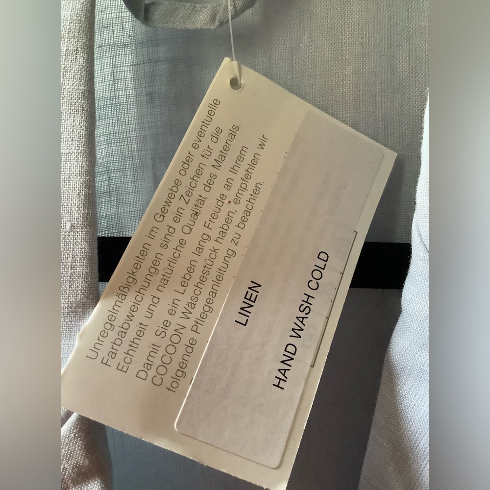 Cocoon by Randi Kristoffersen Ladies Linen Robe - Picture 8 of 11